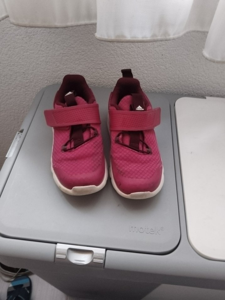 ADİDAS Kız Çocuk Pembe Cırt Cırtlı Spor Ayakkabı - Görsel 3