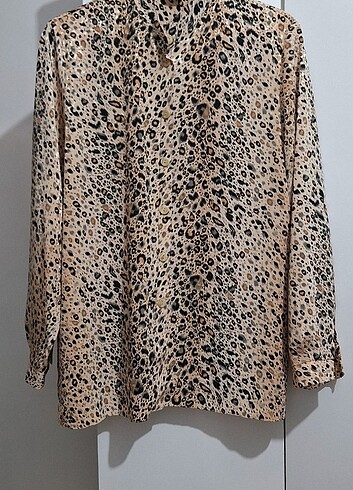 C&A leopar 48 beden gömlek 