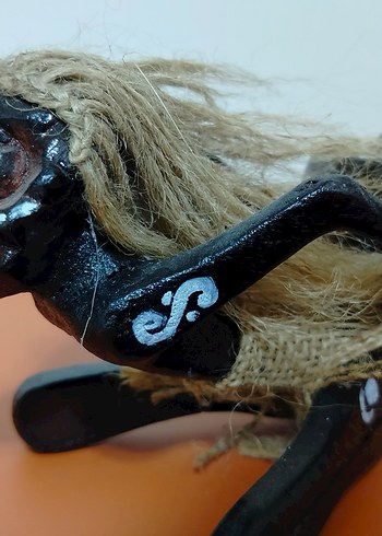 Ahşap Figürin Dekoratif Öğe - Görsel 2