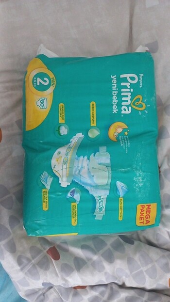 2 Beden: 3-6 kg Beden Prima bebek bezi