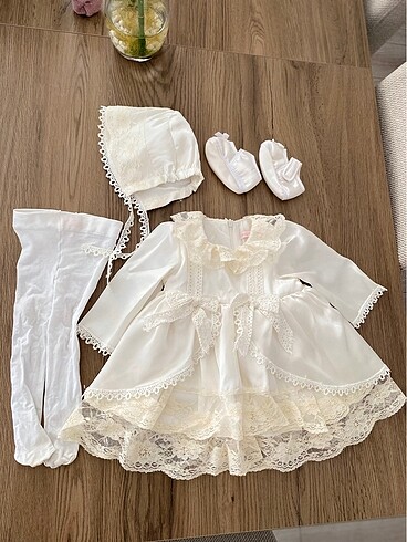 Pugi Baby Mevlüd elbisesi 6 12 aylık pugy baby