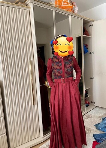 Abiye Kadife elbise