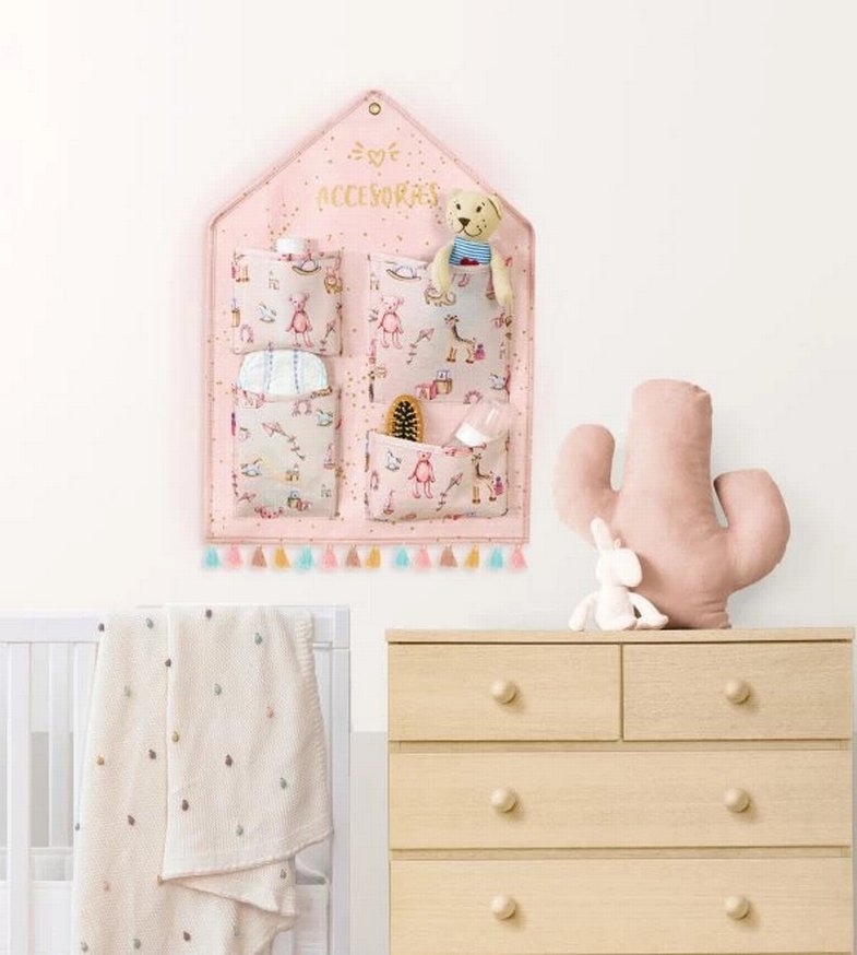 Nakışlı Turkuaz Çocuk Duvar Düzenleyici - Görsel 2