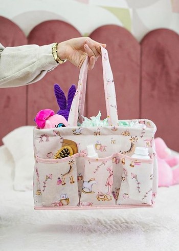 Pembe Desenli Bebek Çantası - Görsel 3