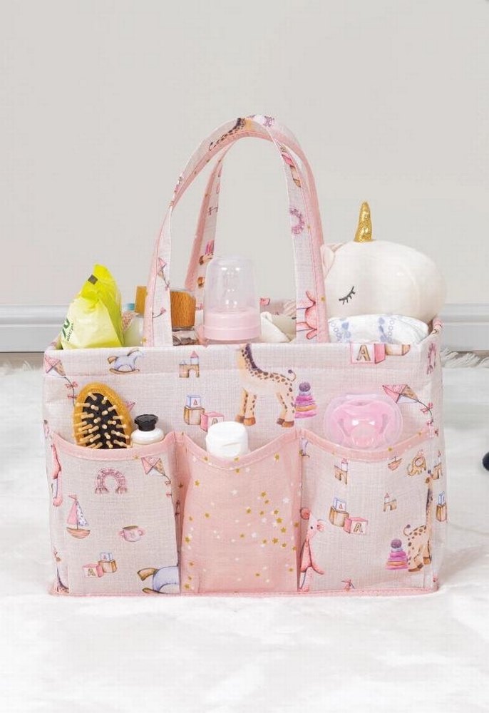 Pembe Desenli Bebek Çantası - Görsel 2