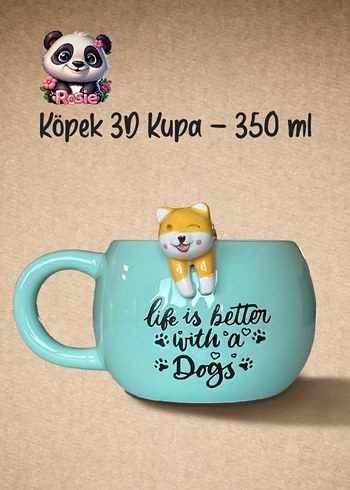 Renkli Sevimli Hayvan Figürlü Kupa - Görsel 2