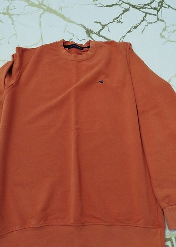 Erkek Kahverengi Oversize Sweatshirt