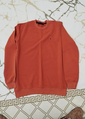 l Beden kahverengi Renk Erkek Kahverengi Oversize Sweatshirt