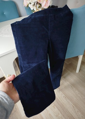 Kadın  kadife Kumaş Pantolon - Görsel 6