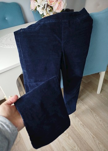 Kadın  kadife Kumaş Pantolon - Görsel 5