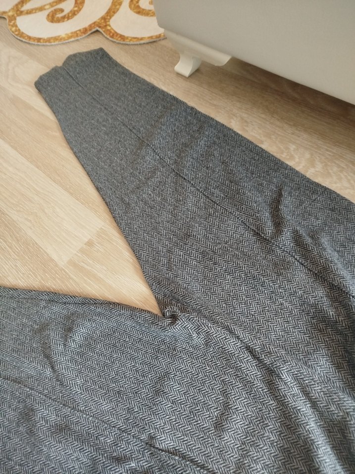 Gri Düğmeli gömlek takım - Görsel 5