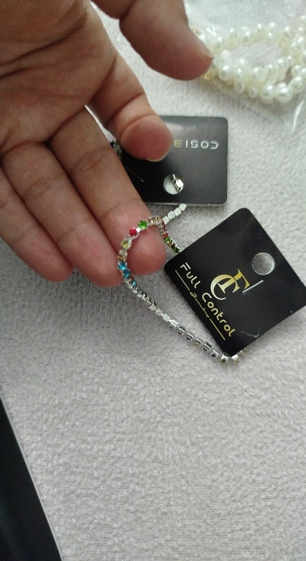 Renkli Payetli Kadın El Zinciri - Görsel 4