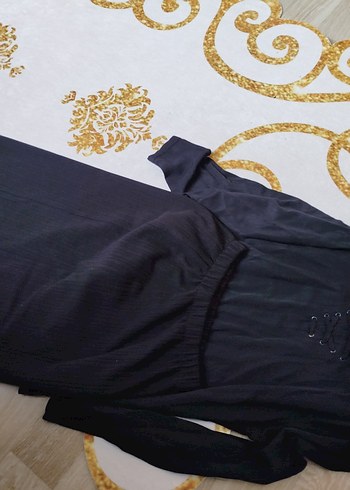 siyah etek bluz - Görsel 2