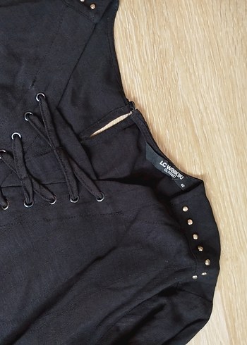 siyah etek bluz - Görsel 5