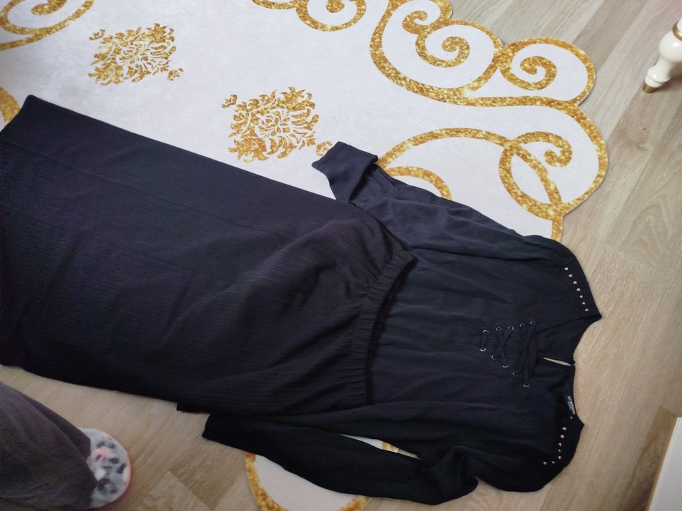 siyah etek bluz - Görsel 2