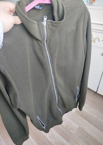 Fermuarlı Kahverengi Erkek Polar Sweatshirt - Görsel 4