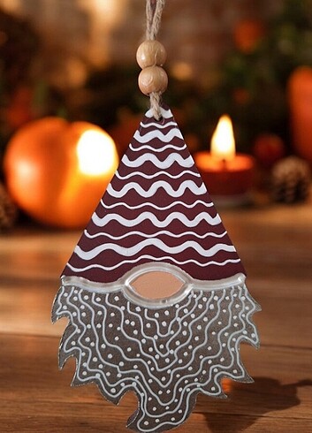 Yılbaşı Ağacı Gnome Tasarım Süsü