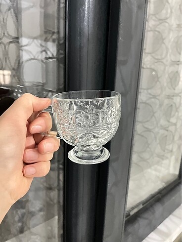 Paşabahçe Kulplu cam bardak