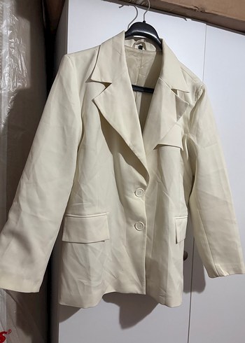 Trendyol & Milla Ekru Klasik Blazer Ceket Trendyolmilla