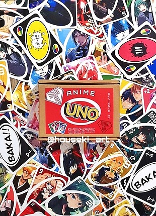 Anime Uno Oyun kartı seti 