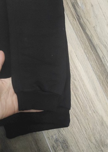 Siyah Fermuarlı Erkek Mini Eşofman Altı - Görsel 4