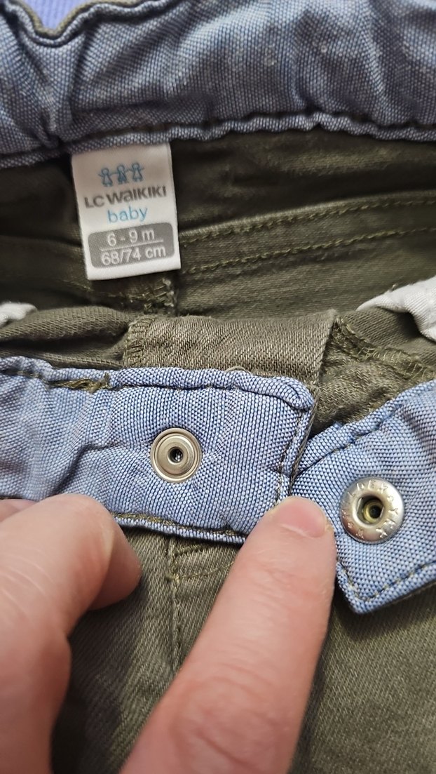 25.Gri Nakışlı Kapüşonlu Bebek Erkek Takım - Görsel 3