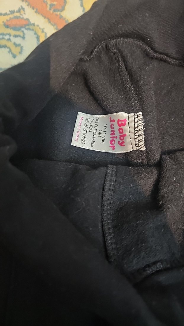 26.siyah kız taytı - Görsel 3