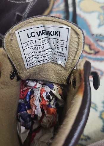 26.Erkek Çocuk Kahverengi Deri Tokalı Bot - Görsel 6