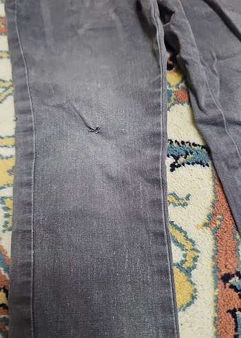 27.Gri Denim Erkek Bebek Takım, Uzun Kollu - Görsel 2