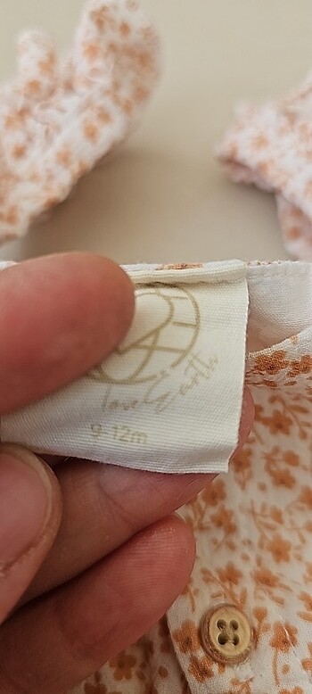 9-12 Ay Beden ten rengi Renk 11.Takım elbise