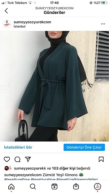 m Beden yeşil Renk Zümrüt Yesil Kimono