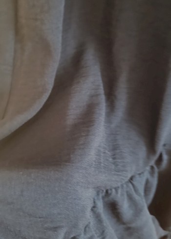 Lacivert Volanlı Midi Bohem Etek - Görsel 4