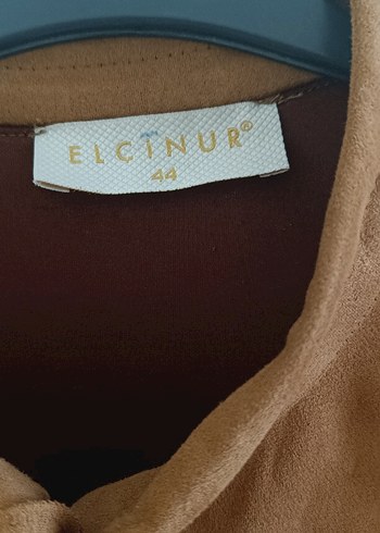 Düğmeli Kahverengi Süet Uzun Hamile Ceketi - Görsel 6