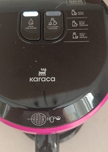 Koyu Pembe Renkli Kahve Makinesi - Görsel 3