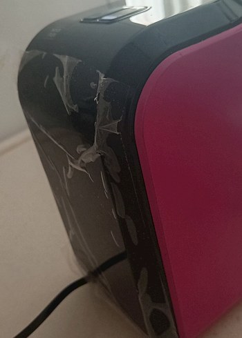 Koyu Pembe Renkli Kahve Makinesi - Görsel 4