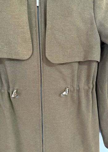 Kürklü Kapüşonlu UzunKabanı - Görsel 4