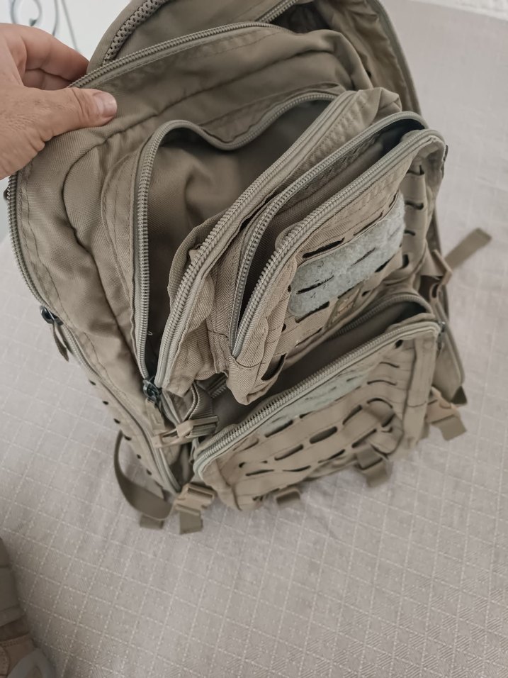 Bej Kamuflaj Erkek Sırt Çantası combat - Görsel 4