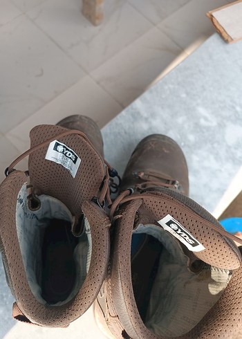 Kahverengi Deri Erkek Biker Bot Yds - Görsel 2