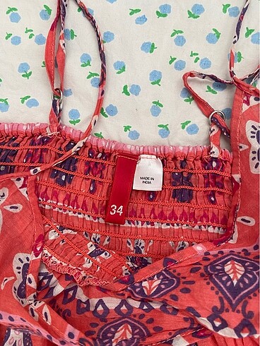 H&M Yazlık ip askılı elbise