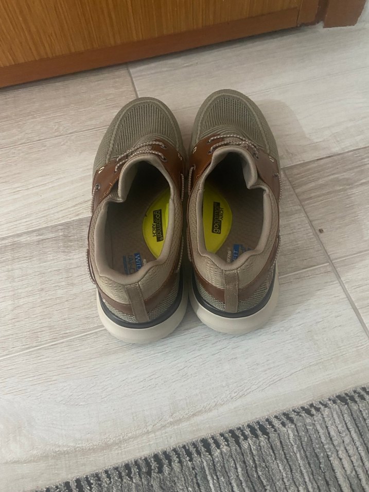 Orjinal Skechers Erkek Kahverengi Gri Spor Ayakkabı - Görsel 3