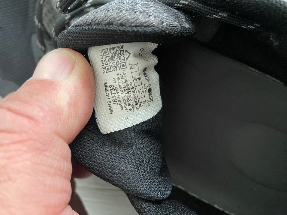 Gri Siyah Bağcıklı Erkek Outdoor Ayakkabısı - Görsel 4