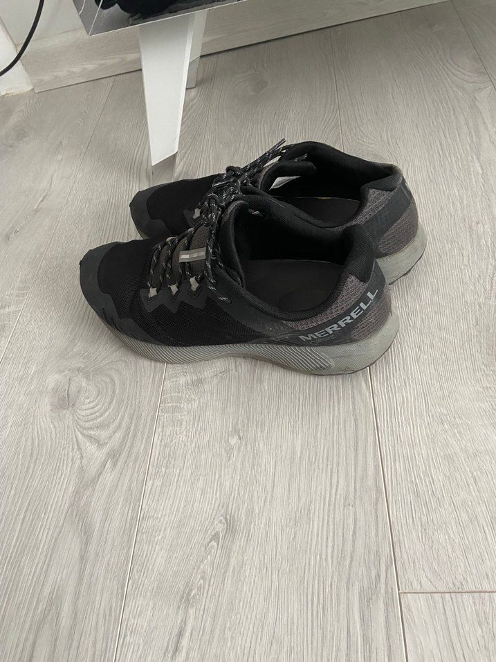 Gri Siyah Bağcıklı Erkek Outdoor Ayakkabısı - Görsel 3