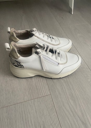 Siyah Gri Bağcıklı Kadın Spor Ayakkabı 2 adet fiyatı - Görsel 4