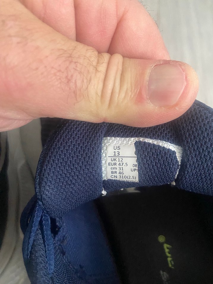 Erkek Lacivert Spor Ayakkabı Velcro - Görsel 4