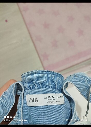 Zara Zara kız bebek tulum