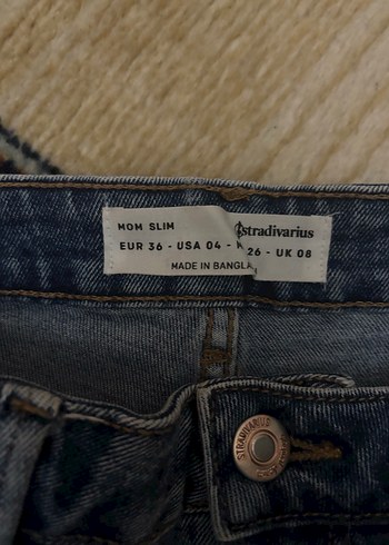 Kadın Mavi Kot Şort - Görsel 2