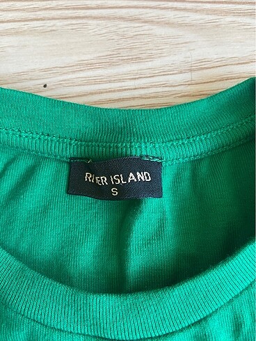 River Island Yeşil Crop