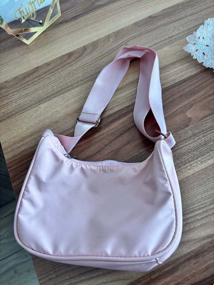 Pastel Pembe Kadın Omuz Çantası - Görsel 2