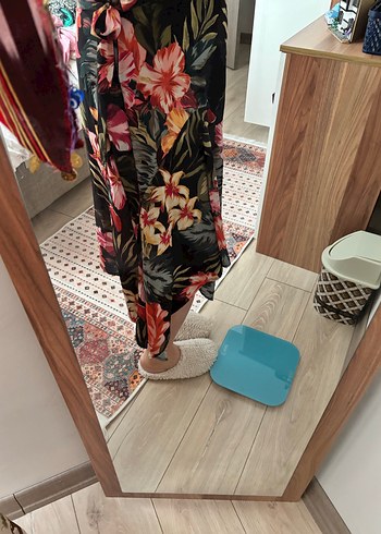 Desenli Midi Etek - Görsel 3