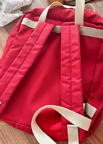 Kırmızı Kadın Sırt Çantası - Görsel 2